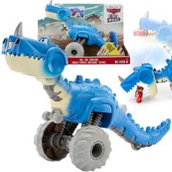 Mattel Dinosaur driving and eating Cars Cars on route ZA4905