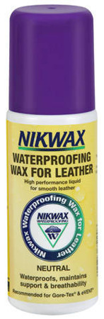NIKWAX Waterproofing Wax for Leather 125ml with sponge neutral