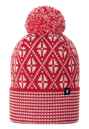 Beanie REIMA Kuurassa Tomato red