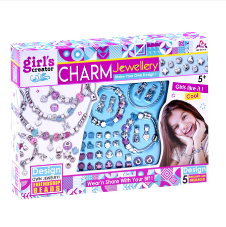 Charm pendant beads set ZA4644