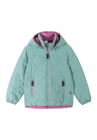 Down jacket REIMA Fossila Cool green