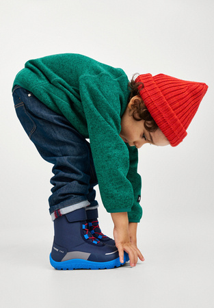 Reimatec barefoot winter boots REIMA Talvella Kids Navy