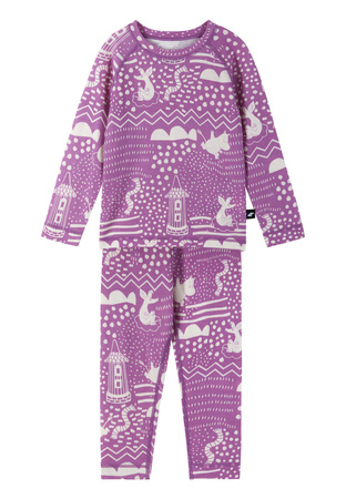 Thermal set REIMA Moomin Trivsam Mauve Pink