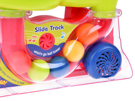 Ball track with music and moving balls ZA5028