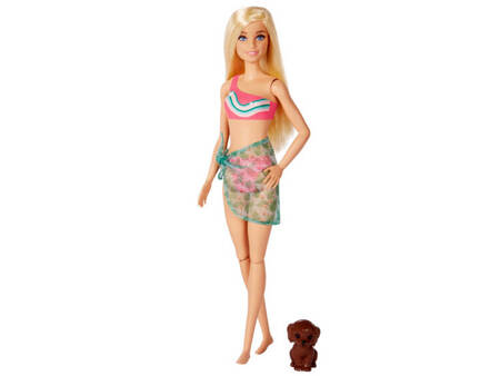 Barbie doll Bathing in colorful confetti home spa bathtub ZA5090