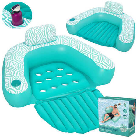 Bestway Inflatable water chair Deluxe Comfort Plush 1.45x1.20m 43719