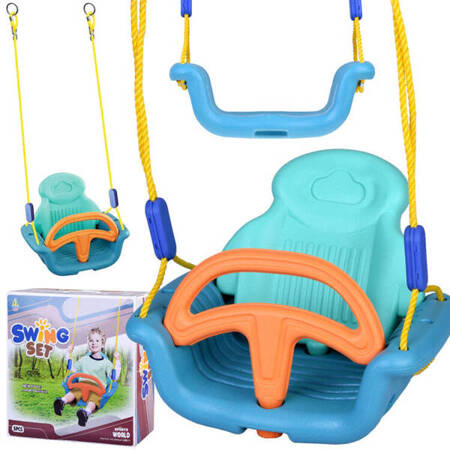 Comfortable baby swing + backrest and railing SP0756