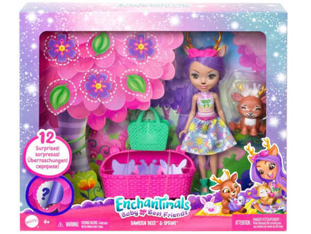 Enchantimals Doll Danessa Deer fawn Sprint + surprise ZA5110