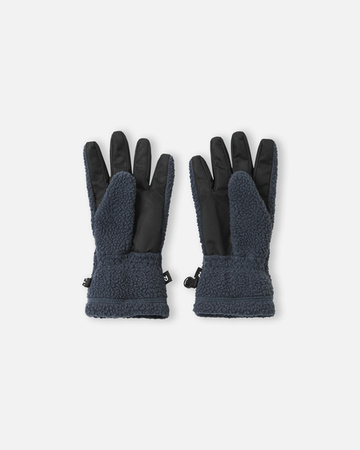 Fleece gloves REIMA Käpälä Soft black