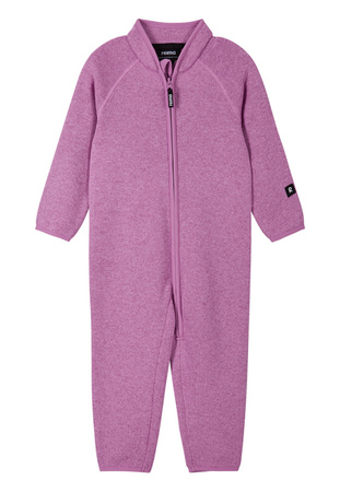 Fleece overall REIMA Tahti Mauve Pink