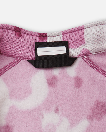 Fleece sweater REIMA Ornament Mauve Pink