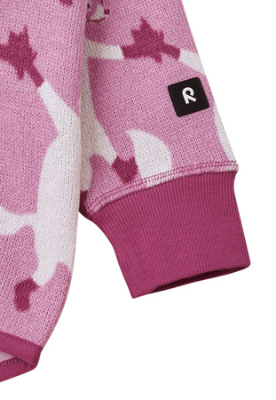 Fleece sweater REIMA Ornament Mauve Pink