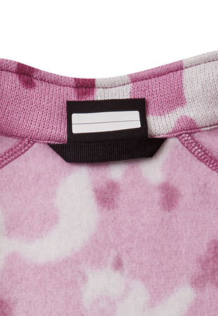 Fleece sweater REIMA Ornament Mauve Pink