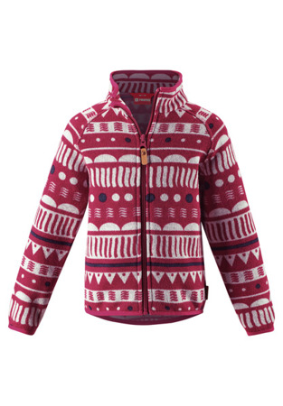 Fleece sweater Reima Havn Cranberry pink