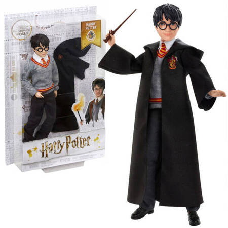 Harry Potter doll in Gryffindor school robes + wand FYM50  ZA5093