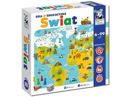 Kapitan Nauka Educational game World GR0477