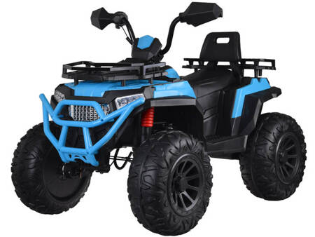 Large battery-powered quad bike for children 4x4, gas in the handle, shock absorber PA0315