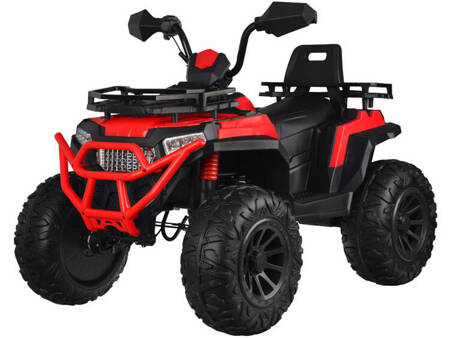 Large battery-powered quad bike for children 4x4, gas in the handle, shock absorber PA0315