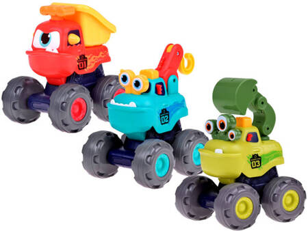 Monster Truck set, set of 3 funny cars for children ZA5070