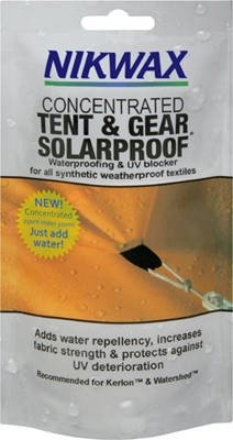 NIKWAX Tent&Gear Solarproof 150ml sachet concentrate (after dilution 500ml) 