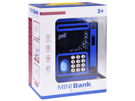 Piggy bank safe ATM saving collector ZA4740