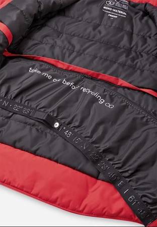 REIMA Reimatec winter jacket Kulkija 2.0 Tomato red