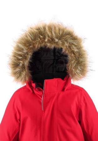 Reimatec winter jacket, Mutka Tomato red