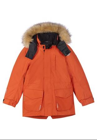 Reimatec winter jacket, Naapuri Foxy orange