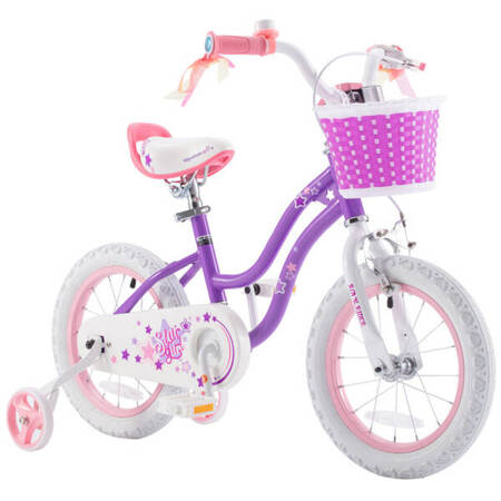 RoyalBaby Children's bicycle STAR GIRL 16 inch basket side wheels RB16G-1