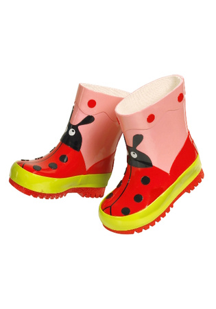 Rubber boots Maximo ladybird