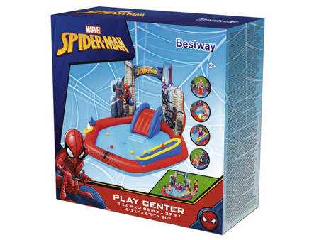 Spider Man Inflatable Playground 211 x 206 x 127 cm Bestway 98793