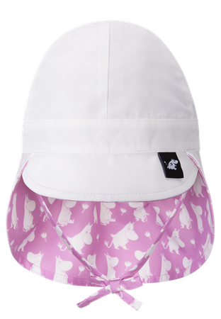 Sunhat REIMA Moomin Solskydd Lilac Pink