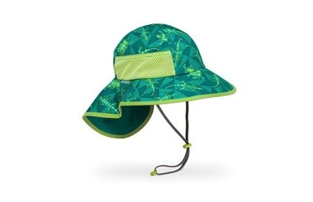 UV Hat Sunday Afternoons Kid's Play Hat Green turtles