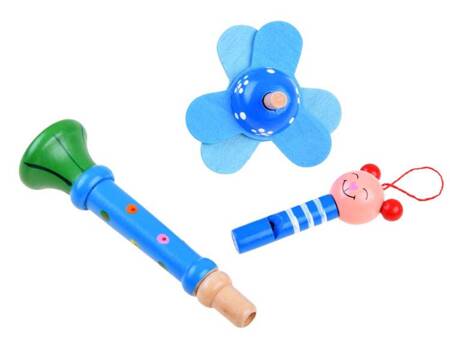 Wooden instrument set 16 pcs toy IN0133