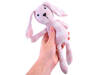 A charming BOBAS doll with a plush bunny ZA3828