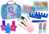 Beauty Set in a Blue Cosmetics Case