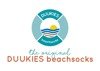 Duukies Beachsocks Stripe Blue White