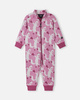 Fleece overall REIMA Myytti Mauve Pink