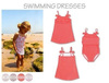 Swimming dress quickdry lilly