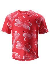 Bluzeczka kąpielowa Reima Azores Różowy Czerwony