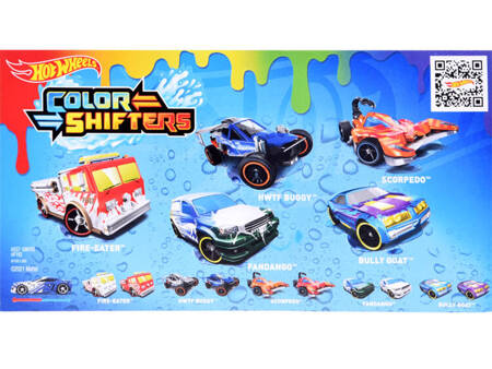 Hot Wheels Color Shifters cars springs change colors 5 pcs ZA5083