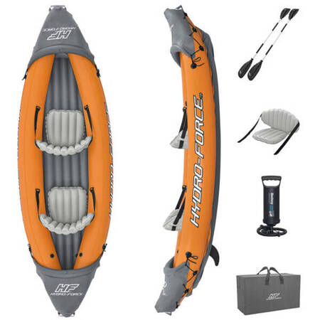 Bestway inflatable kayak 2 seater LITE-RAPID X2 oars 65077