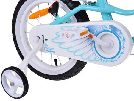 RoyalBaby Children's Bicycle 16" Little Swan, basket, side wheels RB16-18