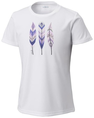 Koszulka T-shirt sportowa COLUMBIA Trailtastic biała
