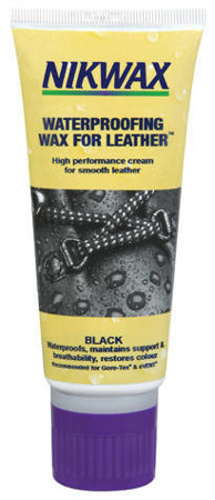 Wosk do skóry NIKWAX Waterproofing Wax for Leather 100ml w tubie czarny
