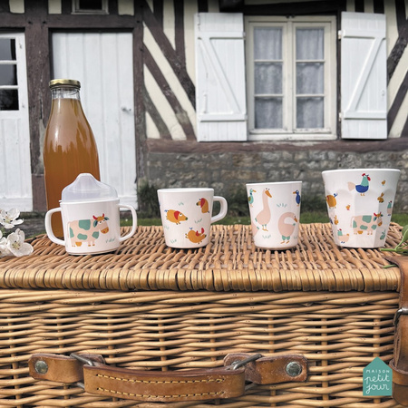 Kubek z jednym uchem 180 ml, Farma | Maison Petit Jour®