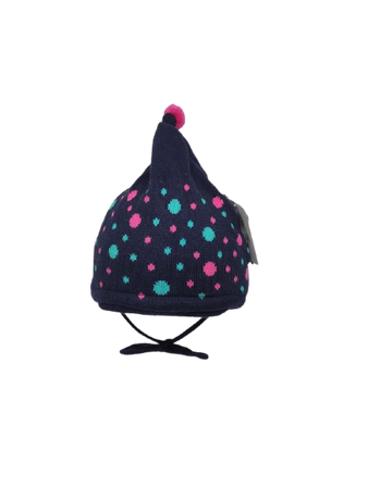 Czapka zimowa przejściowa Maximo Mini z pomponem i troczkami