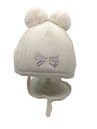 czapka zimowa Maximo Teens Girl ciemny fiolet