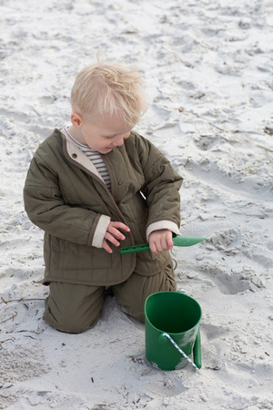 Składane wiaderko do wody i piasku Scrunch Bucket - Petrol