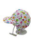 Czapka dziecięca wiosenna Doll z troczkami i daszkiem UV